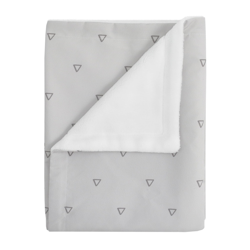 MoDRN Giraffe Baby Blanket- Grey and White